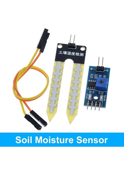 Tzt Kapasitif Toprak Nem Sensörü Modülü/toprak Nemi Dijital Ekran Röle Kontrol Modülü Arduino Için Otomatik Sulama (Yurt Dışından)