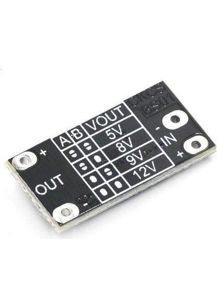 Mini Dc-Dc Boost Yükseltmeli Dönüştürücü 3V 3.2V 3.3V 3.7V 5V 9V Ila 12V Voltaj Regülatörü Devre Kartı Modülü 5V/8V/9V Ayarlayabilir (Yurt Dışından)