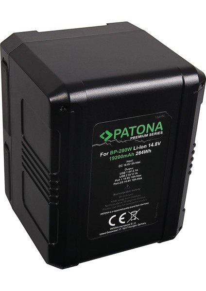 1334 Premium Battery V-Mount 284WH fırsatları