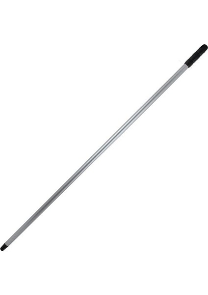 Sapsan Metal Vidalı Boyalı Gri Fırça Faraş Süpürge Çeksil Sap Sapı - 120 cm