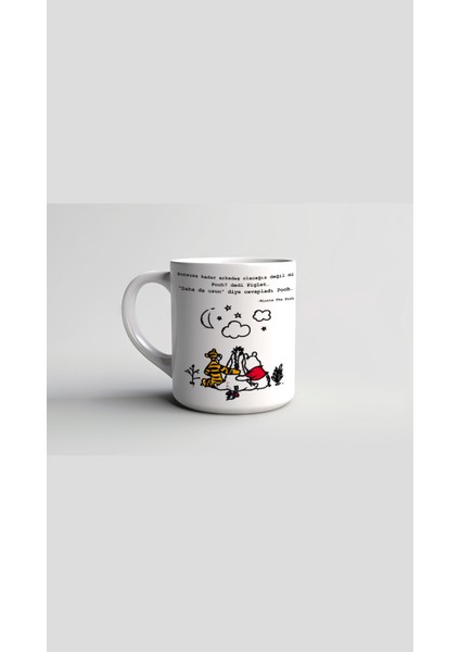 Winnie The Pooh Kabartma Baskılı Kupa Bardak,hediye,kahve Bardağı,süpriz Hediye
