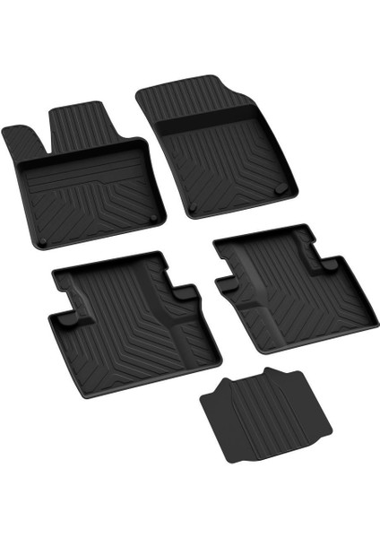 Volvo XC60 2 Ferrous 4d Havuzlu Kauçuk Paspas 2017 ve Üstü