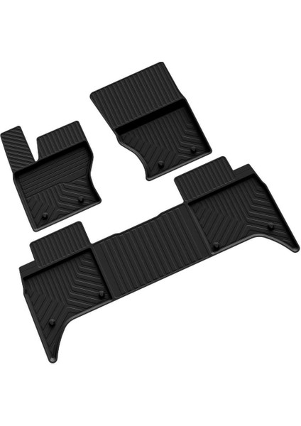 Land Rover Discovery 5 (Hybrid Hariç) Ferrous 4d Havuzlu Kauçuk Paspas 2017 ve Üstü modelleri