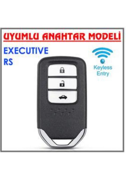 Honda Civic Fc5 Crv Hrv Sustasız Anahtarsız Çaliştırma Modeli Anahtar Koruma Kılıfı