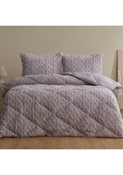 Softy Tek Kişilik Comfort Set Lila