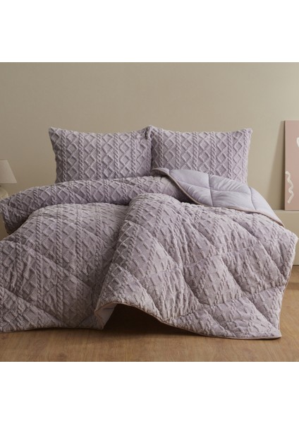 Softy Tek Kişilik Comfort Set Lila