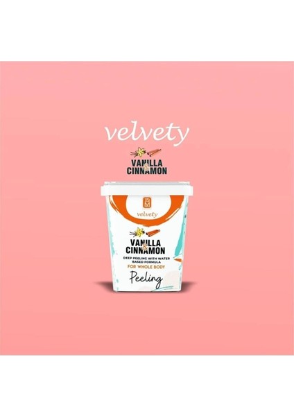 Velvety Vanilya Peelıng Ve Havyar Body Krem