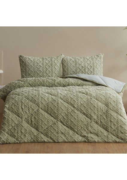 Softy Tek Kişilik Comfort Set Yeşil