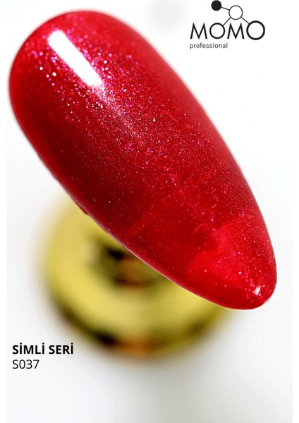 Kalıcı Oje S037, Simli Vişne Çürüğü, 4 ml