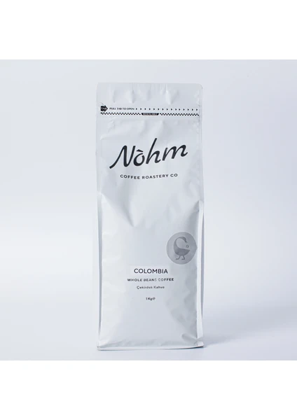 Nohm Coffee Nohm Colombia Çekirdek Kahve - 1 KG