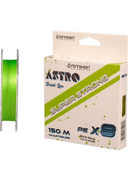 Astro 8x 150M Chartreuse Ip Misina - 0,18 mm