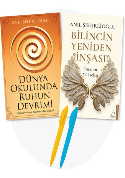 Dünya Okulunda Ruhun Devrimi - Bilincin Yeniden İnşası - 2 Kitap - Anıl Şehirlioğlu
