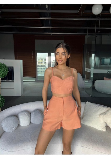 Ricardina Askılı Crop
