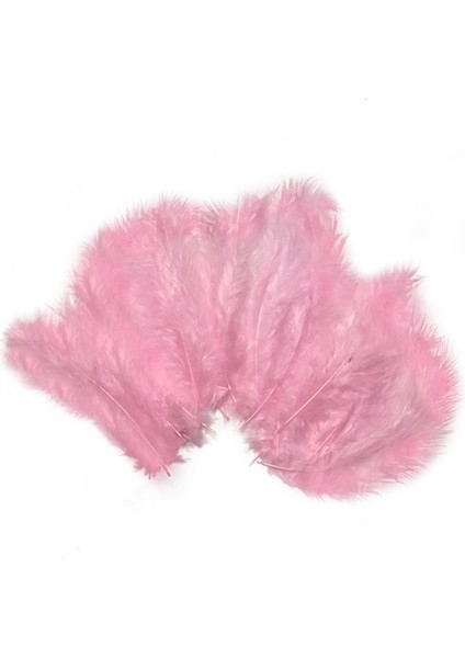 Süsleme Tüyü 100LÜ -Pembe-