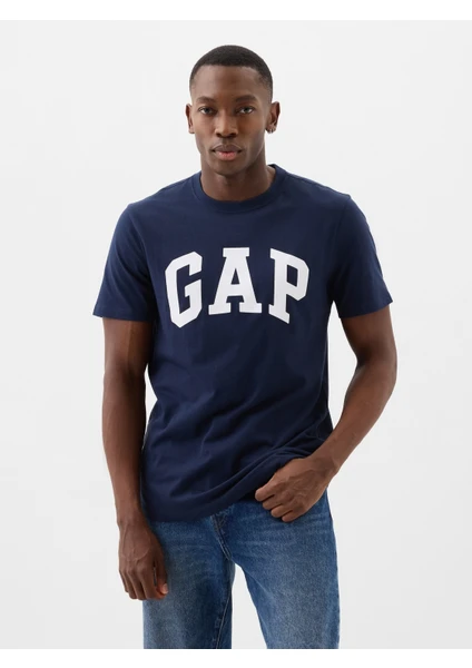 Erkek Lacivert Gap Logo T-Shirt