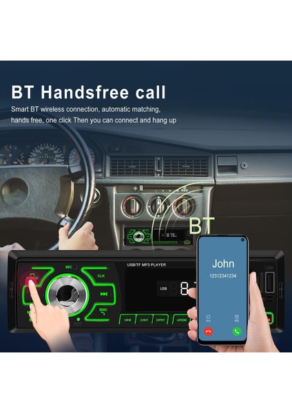 Araba Mp3 Çalar D3100 Araç Radyosu Tek Dın Araç Stereo Ses Sistemleri Mp3 Çalar, Eller Serbest Arama/fm/usb Şarj/tf/aux/eq Siyah (Yurt Dışından) fırsatları