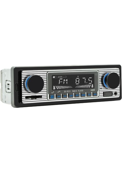 Araba Için Bluetooth Fm Verici, Araba Mp3 Çalar Hd Fm Radyo Bluetooth Uyumlu Eller Serbest Arama U Disk Kartı Uzaktan Kumanda ile Aux Radyo (Yurt Dışından)