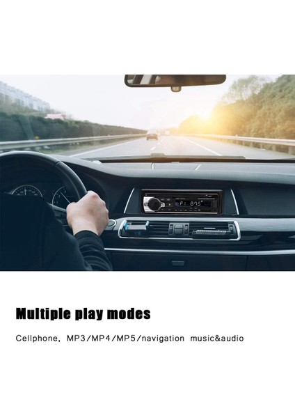 Hifi Araba Mp3 Radyo Çalar, Araba Hafıza Kartı Mp3 Radyo Çalar, Çoklu Çalma Modları Otomatik Araba Cep Telefonu Müzik Çalar Arama (Yurt Dışından) fırsatları