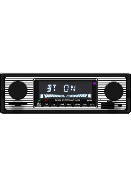 Bt Vintage Mp3 Çalar Stereo USB Aux Araba Stereoo U Disk (Yurt Dışından)