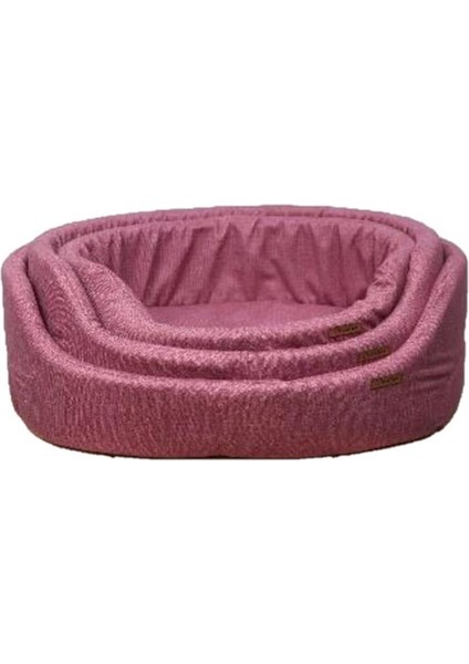 Elips Yıkanabilir Yatak 53-42CM Medium Pembe