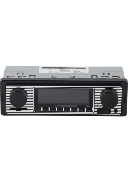 Ses Sistemleri, Klasik Bluetooth Uab Araç Stereosu Eller Serbest Arama Dahili Mikrofon Mp3 Tek Din LCD Dijital Medya Am Radyo Alıcısı Çift Düğmeli Multimedya Oynatıcı Fm Verici Uza (Yurt Dışından)
