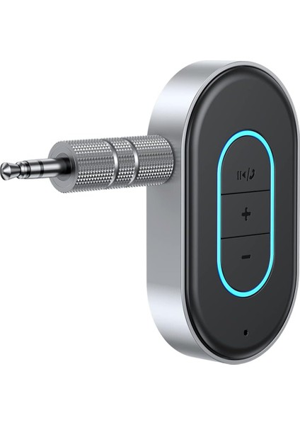 Araba Için Aux Bluetooth Adaptörü, Bluetooth Araç Adaptörü 3,5 mm Aux Girişi, Araba/ev Stereo/kablolu Kulaklık/hoparlör Için Açma/kapama Anahtarlı Bluetooth'a Aux, 16 Saat Pil Ömrü (Yurt Dışından)