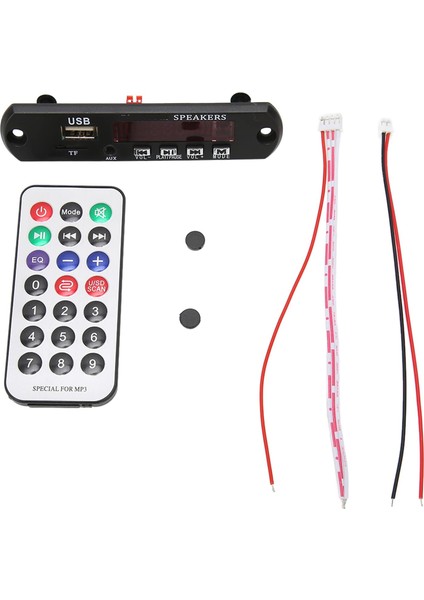 Araba Stereo Eller Serbest Çağrı Kaydı Için Yüksek Performanslı Mp3 Bluetooth Uzaktan Kod Çözme Kartı (Yurt Dışından)