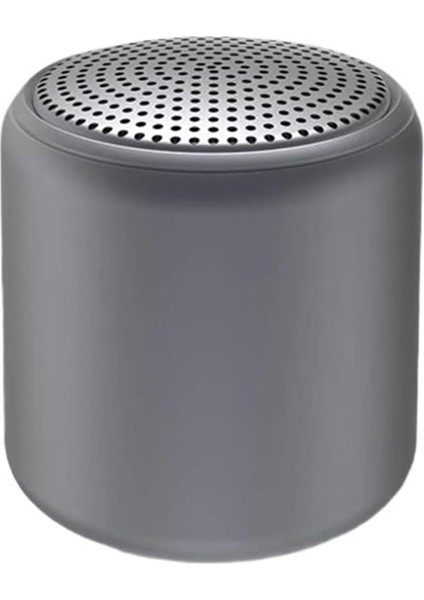 Telefon Bilgisayar Için Mini Bluetooth Hoparlör Loud Ses Kutusu Taşınabilir Kablosuz Hoparlör Araba Müzik Mp3 Stereo Subwoofer Kutusu (Renk: Titanyum Gri, Boyut: 1size) (Yurt Dışından)