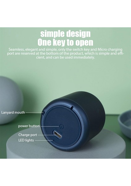 Telefon Bilgisayar Için Mini Bluetooth Hoparlör Loud Ses Kutusu Taşınabilir Kablosuz Hoparlör Araba Müzik Mp3 Stereo Subwoofer Kutusu (Renk: Titanyum Gri, Boyut: 1size) (Yurt Dışından) indirimleri