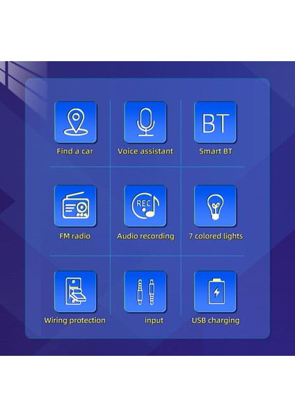 Tek Din Araç Stereosu, Araç Stereo Alıcısı, Bluetooth Eller Serbest Arama, Am Fm Radyolu Araç Mp3 Çalar, Aux Girişi, USB Oynatma ve Şarj Etme, App Telefon Bağlantısını Destekleme (Yurt Dışından) fiyatları