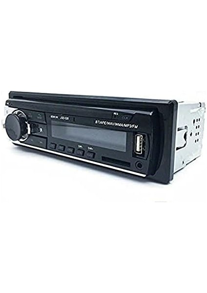 12V Bluetooth Araç Stereo Çalar, Usb/sd/mp3/wma/wav Kablosuz Uzaktan Kumanda ile Tek Din Araç Ses Fm Radyo Alıcısı (Yurt Dışından)