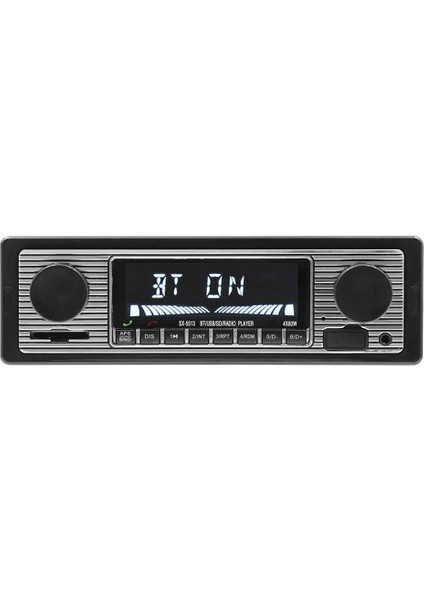 Araba Stereo Radyo Mp3 Çalar Vintage Stereo USB Aux Klasik Destek Uzaktan Kumandalı Usb/sd/mmc Kart Okuyucu, Talimatlar, Güç Kablosu, Anahtar Sökme Kağıdı (Yurt Dışından) fiyatları