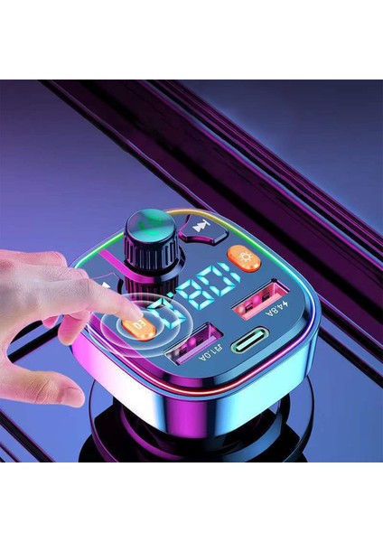 Araba Için Kablolu Bluetooth Fm Verici, Araba Bluetooth 5.0 Kablosuz Handsfree, Araba Fm Verici Alıcı Radyo Mp3 Adaptör Çalar, Stereo Bas Araç Kiti Aux Giriş/çıkış, Tf Kart (Yurt Dışından) fırsatları