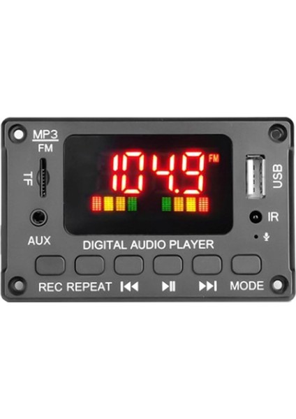 Bluetooth Uyumlu Amplifikatör Kurulu Kayıpsız USB Girişi Aux Dijital Ekran Mp3 Dekoder Kurulu Araba Için Mp3 Dekoder Kurulu (Yurt Dışından)