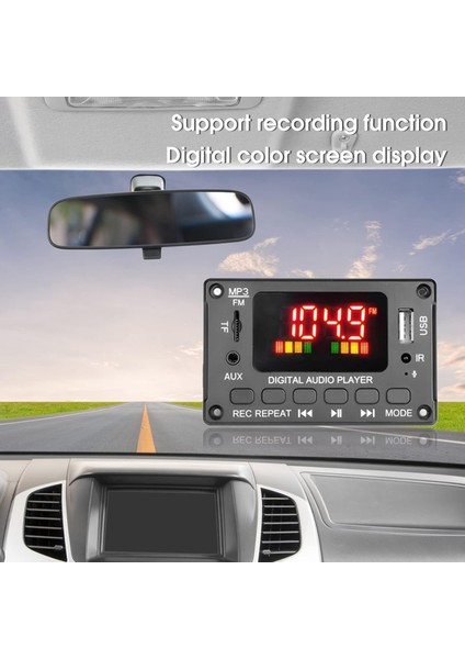 Bluetooth Uyumlu Amplifikatör Kurulu Kayıpsız USB Girişi Aux Dijital Ekran Mp3 Dekoder Kurulu Araba Için Mp3 Dekoder Kurulu (Yurt Dışından) modelleri