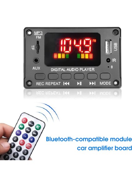 Bluetooth Uyumlu Amplifikatör Kurulu Kayıpsız USB Girişi Aux Dijital Ekran Mp3 Dekoder Kurulu Araba Için Mp3 Dekoder Kurulu (Yurt Dışından) fırsatları