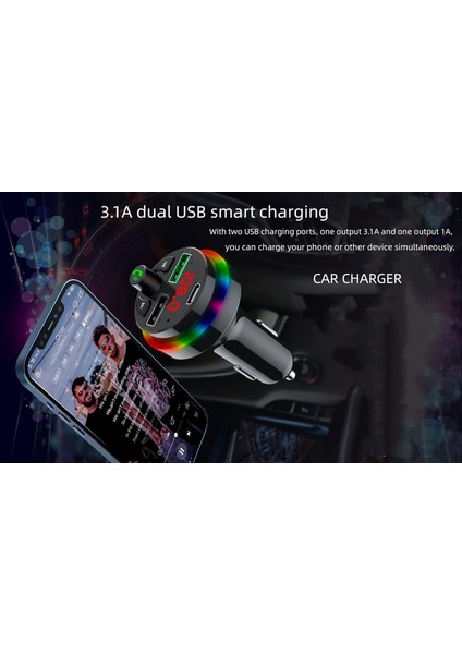 Bluetooth Verici Araç Malzemeleri Bluetooth Alıcısı Müzik Çalma USB Bağlantı Noktası Mp3 Çalma Eller Serbest Arama (Yurt Dışından) modelleri