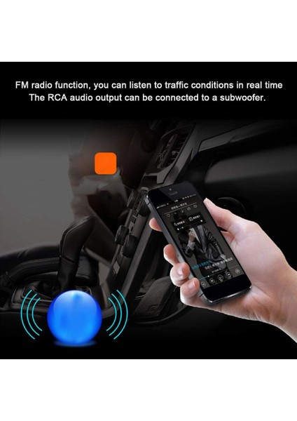 12 V LCD Araba Bluetooth Eller Serbest Mp3 Stereo Müzik Çalar USB Aux Radyo Kafa U Disk Stereo Ses Ünitesi Için Uzaktan Kumanda (Yurt Dışından) fiyatları