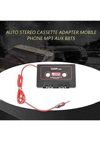 Için Uygun Araç Stereo Kaset Adaptörü Araç Ses Sistemi (Yurt Dışından)