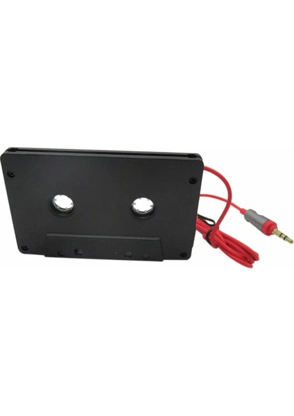 Aux Araba Kaset Teyp Adaptörü Dönüştürücü 3.5 mm iPhone Ipod Mp3 Android Için 2 Adet (Yurt Dışından)