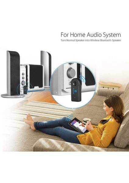 Araba Için Bluetooth Aux Adaptörü, Kablosuz Ses Alıcısı Aux 3,5 Mm'li Taşınabilir Eller Serbest Araç Adaptör Kitleri (Yurt Dışından) fırsatları