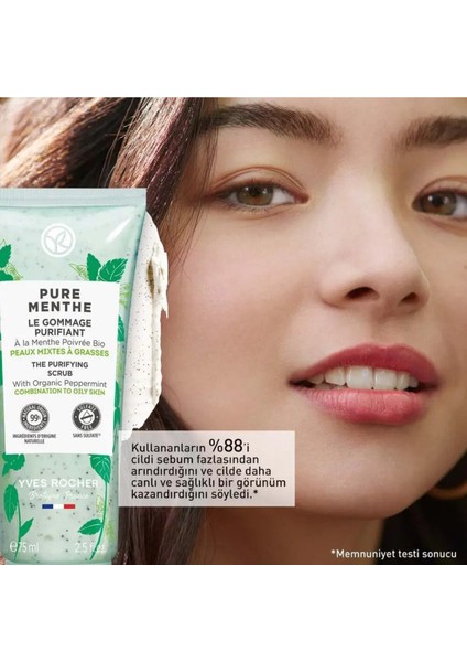 Yves Rocher Pure Menthe Derinlemesine - Prebiyotikli Yüz Peelin