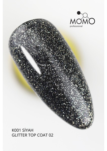 Kalıcı Oje İçin Glitter Top Coat 02, 9 ml fiyatları