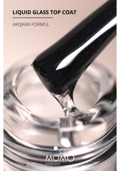 Liquid Glass Top Coat 4 ml Kalıcı Oje için Çok Renkli Yapışkansız ve Sararma Yapmaz fiyatları