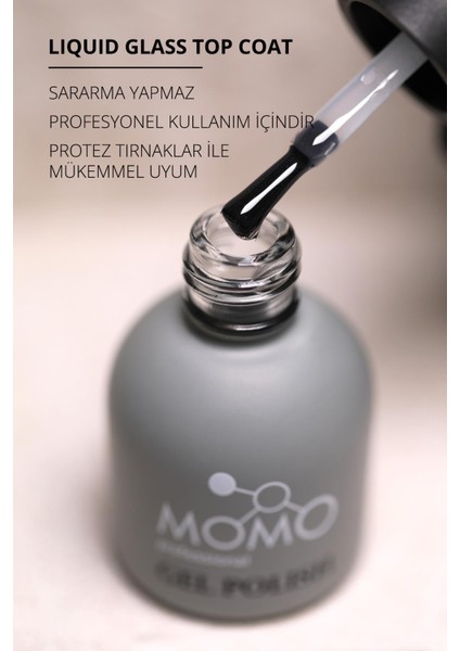 Kalıcı Oje İçin Liquid Glass Top Coat, 14 ml modelleri