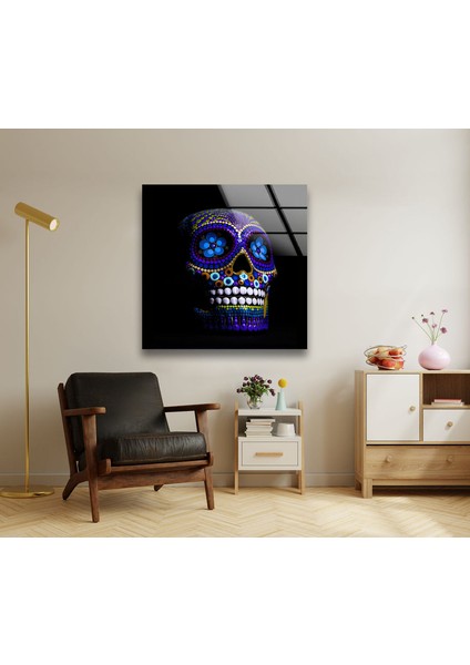 Azucar Meksikan Kurukafa Temperli Cam Duvar Tablosu modelleri