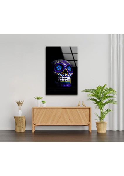 Azucar Meksikan Kurukafa Temperli Cam Duvar Tablosu fırsatları