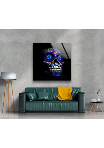 Azucar Meksikan Kurukafa Temperli Cam Duvar Tablosu indirimleri