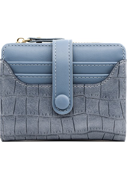 Kadın Moda Yama Deri Taş Desenli Çok Fonksiyonlu Cüzdan (Yurt Dışından)