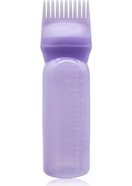 Kuaförlük Saç Boyası Şişesi Taraklı Boya Krem ​​şişesi Pişmiş Yağ Tarak Şişesi (Yurt Dışından)